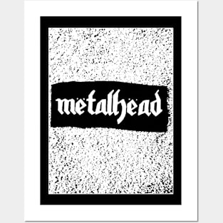 Metalhead in Motorhead font Posters and Art